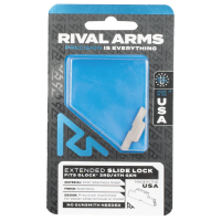 Enhanced Control Rival Arms Extended Slide Lock for Glock Gen3-4 - Stainless Steel - RA-RA80G001D