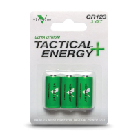 Viridian 3 V Lithium Battery, 3/pack - CR1233