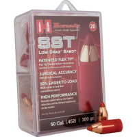 Hornady Muzzleloading 50 cal Sabot Low Drag w/ .45 cal 300gr SST Bullets 20ct 67263