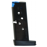 Mec-Gar 6 Round .380 ACP Standard Detachable Magazine, Blue - MGPT7386B