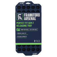 Frankford Arsenal Blue Reloading Tray, fits 338 Lapua/45-70 Gov - 1183644