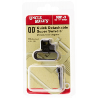 Uncle Mike's 1.25" Quick Detach Super Swivel, Black - 10013