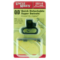 Uncle Mike's 1.25" Quick Detach Wood Screw Type Sling Swivel, Blue - 13113