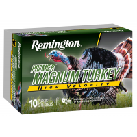 Remington Premier High-Velocity Magnum Copper-Plated Turkey 3" 12 Gauge Ammo 4, 5/box - PHV12M4A