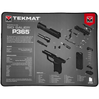 TekMat Ultra Mat, Sig Sauer P365, 15"x20" Black Cleaning Mat - TEKR20SIGP365