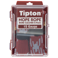 Tipton Nope Rope, Bore Cleaner, For 12 Gauge Barrels, Red/Black