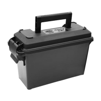 MTM Case Gard .30 Cal Polypropylene Ammo Can, Black - AC30T40