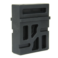 Tacfire Lower Receiver Vise Block, .308 Win, Black - TL008308