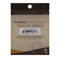 Silence Your Shots - Rugged Suppressor Shim Kit 5/8"-24 tpi - SA002