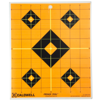 Caldwell 8" Sight-in Target, Orange/Black, 5-Pack 1166102