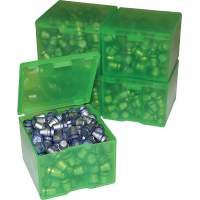 MTM Case Gard 9mm 200 Round Cast Bullet Box, Clear Green, 2/pack - CAST116