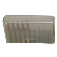 MTM SlipTop Ammo Box 22-250 to .308 - Smoke - 20rd - J-20-M-41