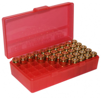 MTM FlipTop Ammo Box 38spl .357 MAG-Red-50rd-P50-38-29