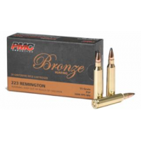 PMC Bronze .223 Rem Ammo 55 Grain SP 20rds - 223SP