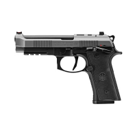 Beretta 92XI 9mm Pistol, 4.7" Barrel, Fiber Optic Sights, Black - J92FSR920