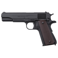 Auto Ordnance 9mm 1911 Pistol, 5" Barrel, Blade Front/Adjustable Rear Sights, Black - 1911BKO9W