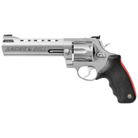 Taurus Raging Bull 444 Large 6.5" .44 Mag Revolver, Matte Stainless - 2-444069