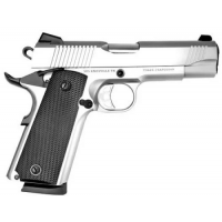 Tisas Pistol 1911 Carry 45ACP 4.25" 8rd, Stainless - 10100123