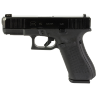 Glock 45 9mm Pistol, 4.02" Barrel, Night Sights, Black - PA455S301UC