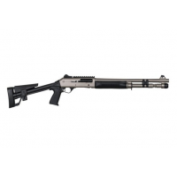 Panzer M4 Marine 12 Gauge Shotgun 18.5" Semi-Auto, Black/Stainless - PAM4MTSFSS