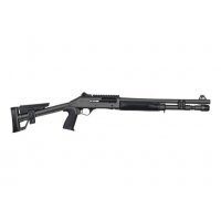 Panzer M4 Tactical 12 Gauge 18.5" Shotgun w/ Fixed Skeleton Stock, Grey - PAM4TSDSFSS