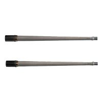 Q Barrel, Light Profile, 16", 1:3 Twist, 8.6 Blackout, fits Q Fix, Matte Stainless Finish, Gray