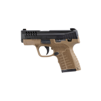 Savage Stance 9mm Pistol, 3.2" Barrel, 3 Dot Sights, Flat Dark Earth, Black - 67004