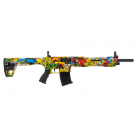 Tokarev AR Style 12 Gauge 18.5" 5rd Shotgun, Urban Camo/Graffiti - TAR12UC