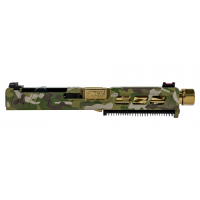 Zaffiri Precision ZPS.3 G19 19 Gen 3 Complete Upper Threaded Barrel, Multicam - ZPS.3.19.MC.CU.2