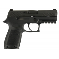 Sig Sauer P320 Nitron Compact 9mm Semi-Automatic Pistol, Blk - 320C-9-B-10