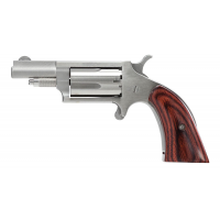 North American Arms 1.625" .22 WMR Boot Grip Mini Revolver, Stainless - 22MGBG