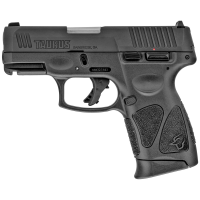 Taurus G3C 9mm Pistol, 4" Barrel, Adjustable Sights, Black - 1G3C9312X10