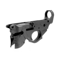 Sharps Bros. Overthrow AR-15 Stripped Lower w/ Open Mag Well Helmet Design - SBLR07