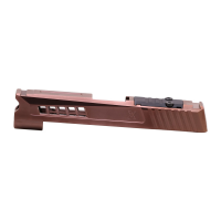 True Precision Axiom Slide, fits P365XL, Copper TiCN Finish, RMS Optic Cut & Cover Plate