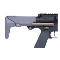 Q Shorty Stock, Gray, 2 Position, fits AR/M4 Receivers, Includes Recoil Spring and 3oz Buffer