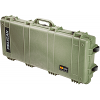 Pelican 1700 Weapon Case, OD Green with Solid Foam - 1700-000-130