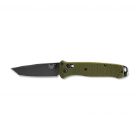 Benchmade Bailout Tanto Folding Knife, Woodland Green - 537GY-1