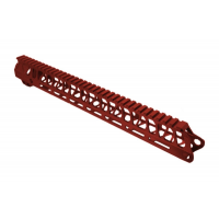 Timber Creek Enforcer 15" M-LOK Handguard, Red - M E15 HG R