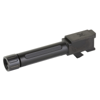 True Precision Threaded Barrel, 9mm, for Glock 26, Black Nitride Finish, Includes Thread Protector