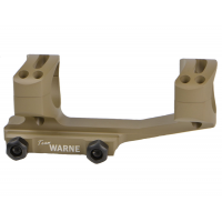 Warne Gen 2 Extended Skeletonized 1" MSR Mount, FDE - XSKEL1DE