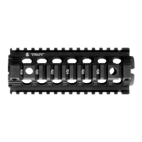 Troy BattleRail Drop In CAR/M4 - Black SRAI-MRF-D7BT-00