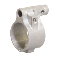 Q LLC AR-15 Gas Block .750 Adjustable, Silver Steel - GBADJ