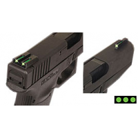 TruGlo Brite-Site Series - TFO (F-GRN/R-GRN) for GLOCK - High TG131GT2