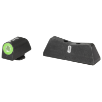 XS Sights DXT2 Standard Dot & Tritium Night Sights, Green, for Glocks, Taurus, Walthers PDP