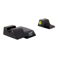 Trijicon HD Night Sights For HK VP9 And P30, Green Tritium - HK110Y