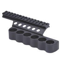 Mesa Tactical 6-Shell 12 Gauge Side with 5.5" Rail for Benelli Super Nova - 92010