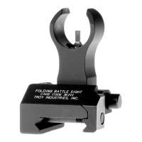 Troy BattleSight AR-15 Iron Sight Front Folding HK - SSIG-FBS-FHBT-00