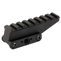 Unity Tactical FAST Optic Riser Black Picatinny FST-ORAB