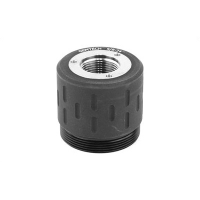 Gemtech GM-45/Blackside 300 Blackout 5/8x24 Threaded Rear Mount Adapter, Black - 12194