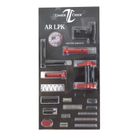 Timber Creek Lower Parts Kit, Red - AR LPK R